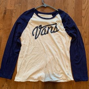 VANS Baseball Tee 3/4 Sleeve